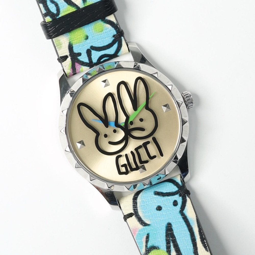 Gucci G-Timeless Bunny Dial Watch – Limited Edition, Never Used w/ Box - Picture 3 of 7